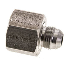 JIC Reducing Nipple UNF 3/4''-16 Male x UN 1-1/16''-12 Female Stainless Steel 210bar (2950.5psi)