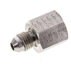 JIC Reducing Nipple UNF 7/16''-20 Male x UNF 9/16''-18 Female Stainless Steel 275bar (3863.75psi)