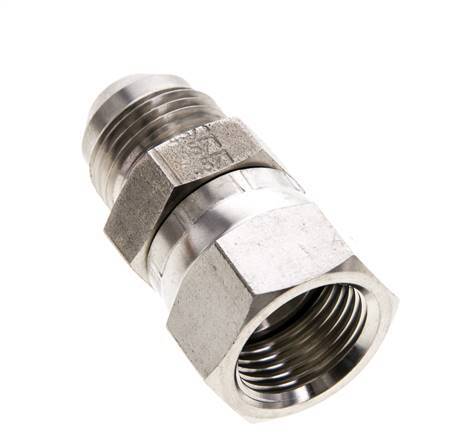 JIC Nipple UNF 3/4''-16 Male x Female Stainless Steel 275bar (3863.75psi)