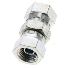 Reducing Straight Connector G1/4'' Female High Pressure Steel 60° Cone 575bar (8078.75psi) Hydraulic [2 Pieces]