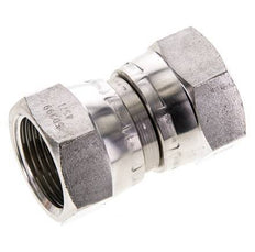 Reducing Straight Connector G3/4'' Female High Pressure Stainless Steel 60° Cone 175bar (2458.75psi) Hydraulic