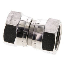 Reducing Straight Connector G3/4'' Female High Pressure Stainless Steel 60° Cone 175bar (2458.75psi) Hydraulic