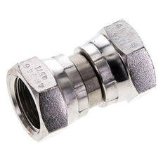 Reducing Straight Connector G1/2'' Female High Pressure Stainless Steel 60° Cone 300bar (4215.0psi) Hydraulic