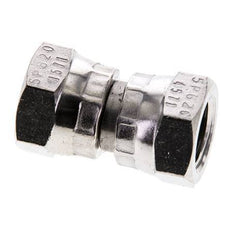 Reducing Straight Connector G1/4'' Female High Pressure Stainless Steel 60° Cone 575bar (8078.75psi) Hydraulic