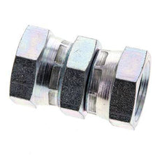 Reducing Straight Connector G1/2'' Female High Pressure Steel 60° Cone 300bar (4215.0psi) Hydraulic