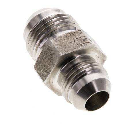 JIC Reducing Double Nipple UNF 3/4''-16 x UNF 7/8''-14 Stainless Steel 210bar (2950.5psi)