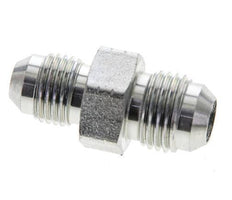 JIC Reducing Double Nipple UNF 1/2''-20 x UNF 9/16''-18 Steel 275bar (3863.75psi) [2 Pieces]