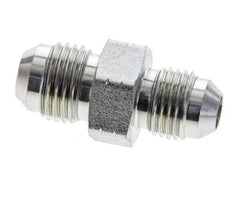 JIC Reducing Double Nipple UNF 1/2''-20 x UNF 9/16''-18 Steel 275bar (3863.75psi) [2 Pieces]