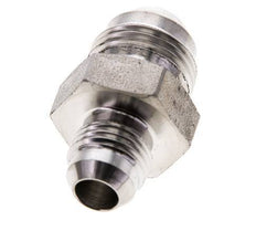 JIC Reducing Double Nipple UNF 9/16''-18 x UNF 3/4''-16 Stainless Steel 275bar (3863.75psi)