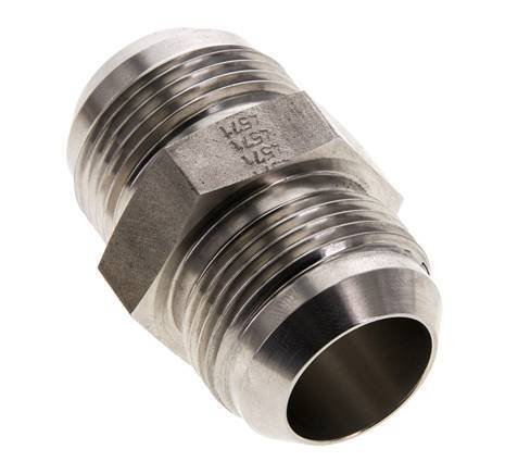 JIC Double Nipple UN 1-5/16''-12 Stainless Steel 170bar (2388.5psi)
