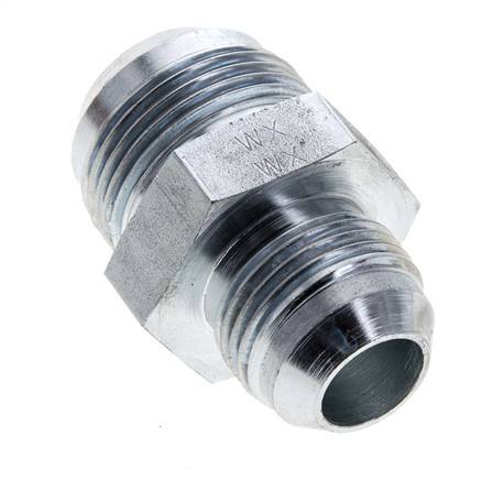 JIC Reducing Double Nipple UN 1-1/16''-12 x UN 1-5/16''-12 Steel 170bar (2388.5psi)