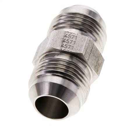 JIC Double Nipple UN 1-1/16''-12 Stainless Steel 210bar (2950.5psi)