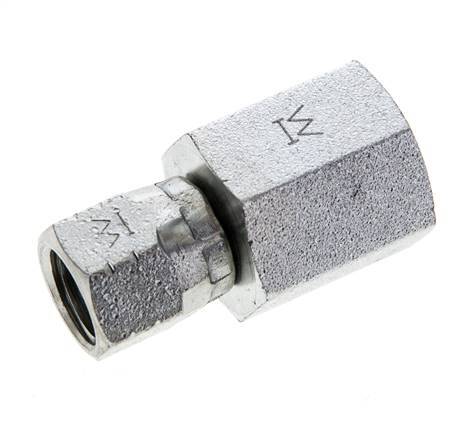 JIC Fitting G1/4'' x UNF 7/16''-20 Female Steel 310bar (4355.5psi)