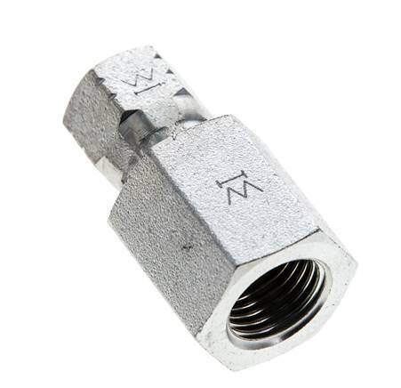 JIC Fitting G1/4'' x UNF 7/16''-20 Female Steel 310bar (4355.5psi)