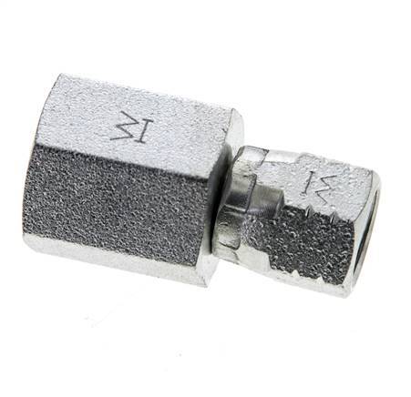 JIC Fitting G1/4'' x UNF 7/16''-20 Female Steel 310bar (4355.5psi)