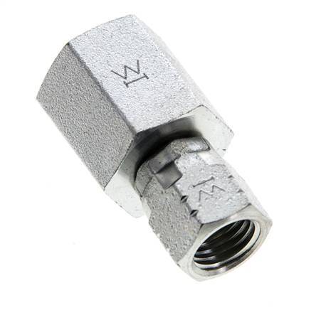 JIC Fitting G1/4'' x UNF 7/16''-20 Female Steel 310bar (4355.5psi)