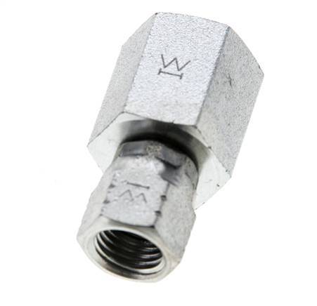 JIC Fitting G1/4'' x UNF 7/16''-20 Female Steel 310bar (4355.5psi)