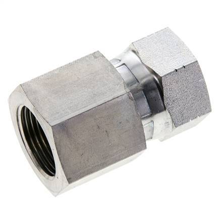 JIC Fitting G3/4'' x UN 1-1/16''-12 Female Steel 210bar (2950.5psi)