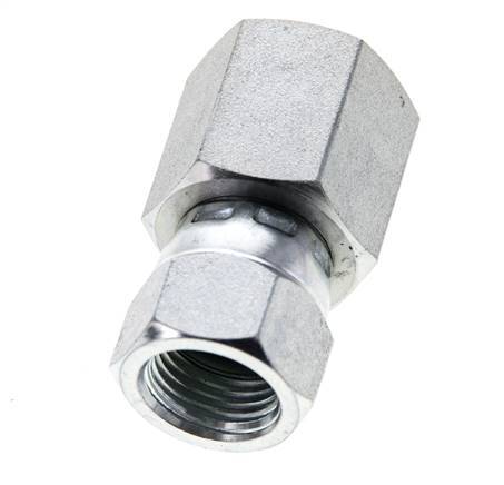 JIC Fitting G3/8'' x UNF 9/16''-18 Female Steel 275bar (3863.75psi)