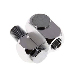 Rotary Joint R1/4'' Female x Male Z-shape Nickel-plated Brass 15bar (210.75psi)