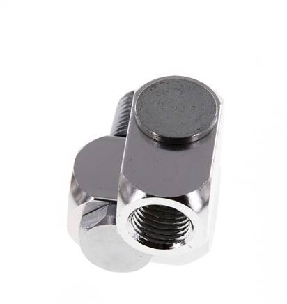 Rotary Joint R1/4'' Female x Male Z-shape Nickel-plated Brass 15bar (210.75psi)