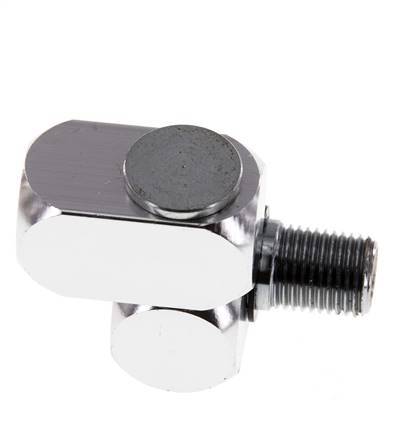 Rotary Joint R1/4'' Female x Male Z-shape Nickel-plated Brass 15bar (210.75psi)