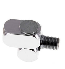 Rotary Joint R1/4'' Female x Male Z-shape Nickel-plated Brass 15bar (210.75psi)