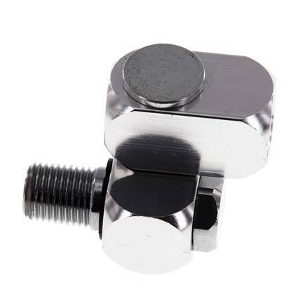 Rotary Joint R1/4'' Female x Male Z-shape Nickel-plated Brass 15bar (210.75psi)