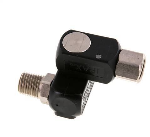 Rotary Joint R1/4'' Female x Male Z-shape Nickel-plated Brass / Plastic 15bar (210.75psi)