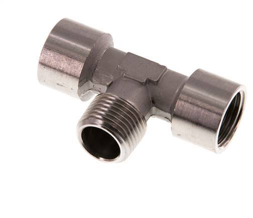 Tee Fitting G1/2'' Female x R1/2'' Male Stainless steel 150bar (2107.5psi)