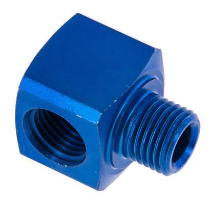 Tee Fitting G1/4'' Male x Female Aluminium 16bar (224.8psi) [2 Pieces]