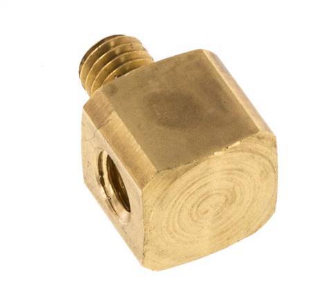 Tee Fitting M5 Male x Female Brass 16bar (224.8psi) [2 Pieces]