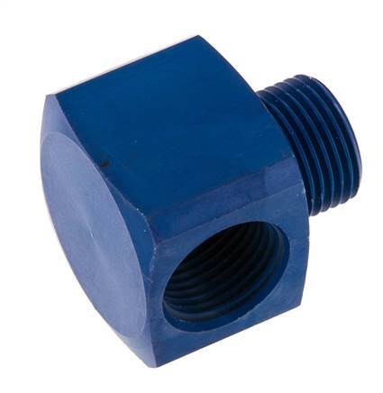 Tee Fitting G3/8'' Male x Female Aluminium 16bar (224.8psi)