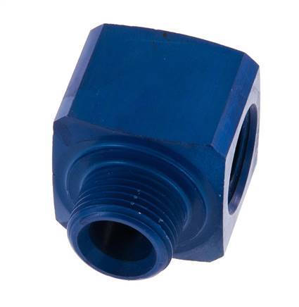 Tee Fitting G3/8'' Male x Female Aluminium 16bar (224.8psi)