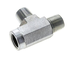 Tee Fitting 3/8'' NPT Female x Male Steel 210bar (2950.5psi)