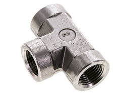 Tee Fitting 1/2'' NPT Female Stainless steel High Pressure 210bar (2950.5psi)