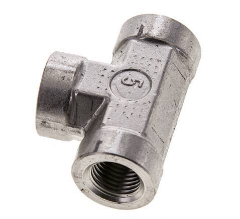 Tee Fitting 1/4'' NPT Female Stainless steel High Pressure 275bar (3863.75psi)