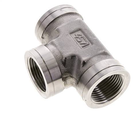 Tee Fitting 1'' NPT Female Stainless steel High Pressure 140bar (1967.0psi)