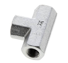 Tee Fitting 1/8'' NPT Female Steel High Pressure 345bar (4847.25psi)