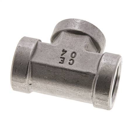Tee Fitting 3/4'' NPT Female Stainless steel High Pressure 170bar (2388.5psi)