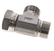 Tee Fitting G1 1/2'' Male x Female Stainless steel Hydraulic 190bar (2669.5psi)