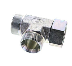 Tee Fitting G1 1/2'' Male x Female Steel Hydraulic 190bar (2669.5psi)