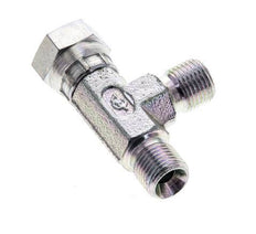 Tee Fitting G1/8'' Male x Female Steel Hydraulic 475bar (6673.75psi)