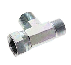 Tee Fitting G3/4'' Male x Female Steel Hydraulic 325bar (4566.25psi)