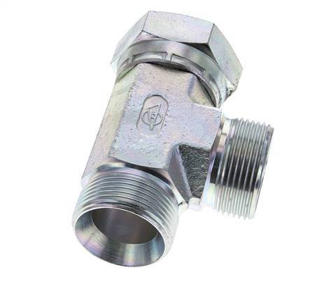 Tee Fitting G1 1/4'' Male x Female Steel Hydraulic 190bar (2669.5psi)