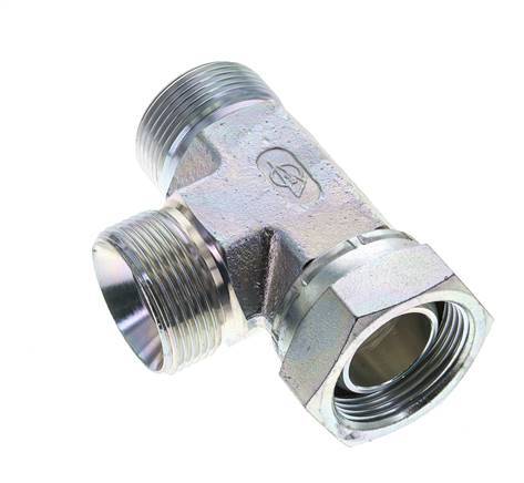 Tee Fitting G1 1/4'' Male x Female Steel Hydraulic 190bar (2669.5psi)