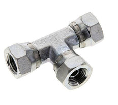 Tee Fitting G1/4'' Female Steel Hydraulic 400bar (5620.0psi)