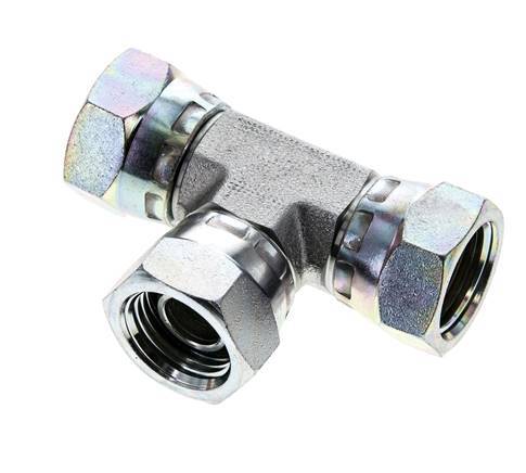 Tee Fitting G1/2'' Female Steel Hydraulic 300bar (4215.0psi)