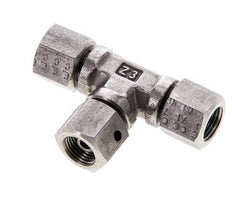 Tee Fitting G1/8'' Female Stainless steel Hydraulic 400bar (5620.0psi)