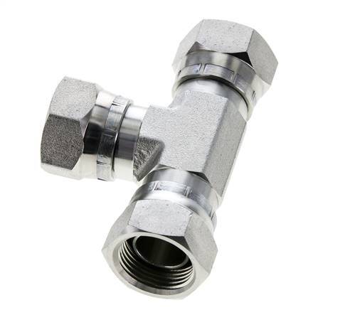 Tee Fitting G3/4'' Female Steel Hydraulic 175bar (2458.75psi)